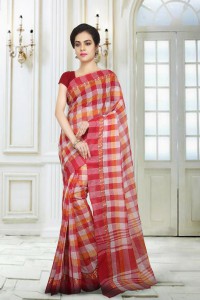 Craftsvilla Multicolor Cotton Traditional Saree