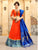 Craftsvilla Orange Color Silk Embroidered Semi-stitched Designer Lehenga