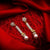 Gold Plated Alloy Metal Designer Drop Earrings