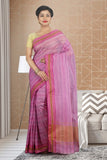 Craftsvilla Multicolor Cotton Handwoven Traditional Saree